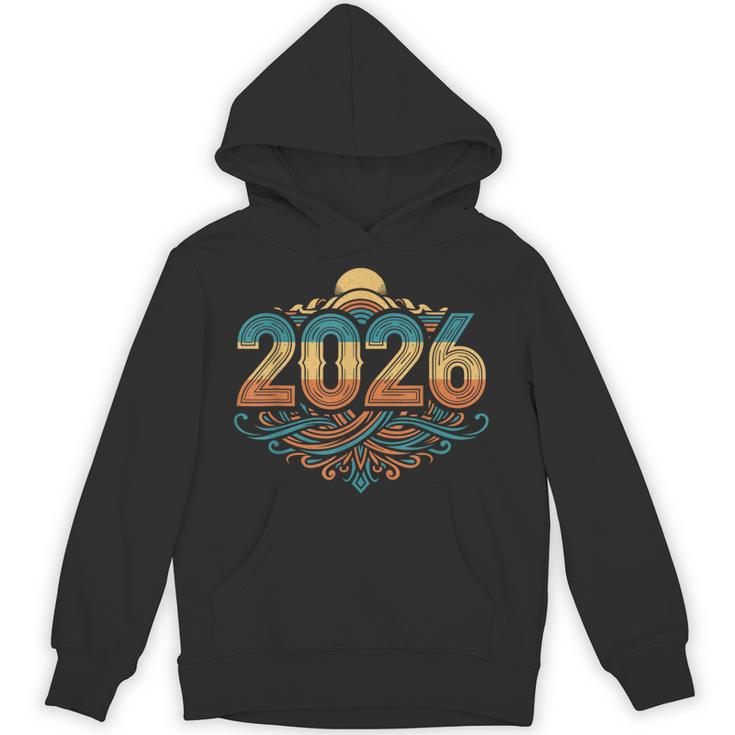 Retro Vintage Style 2026 Nostalgia Sunset Family Reunion Unisex Hoodie