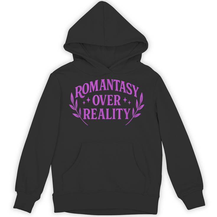 Romantasy Book Reader Aesthetic With Fantasy Feels Unisex Hoodie