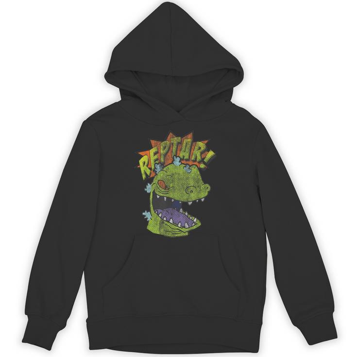 Rugrats Reptar Distressed Comic Book Style Cartoon Unisex Hoodie