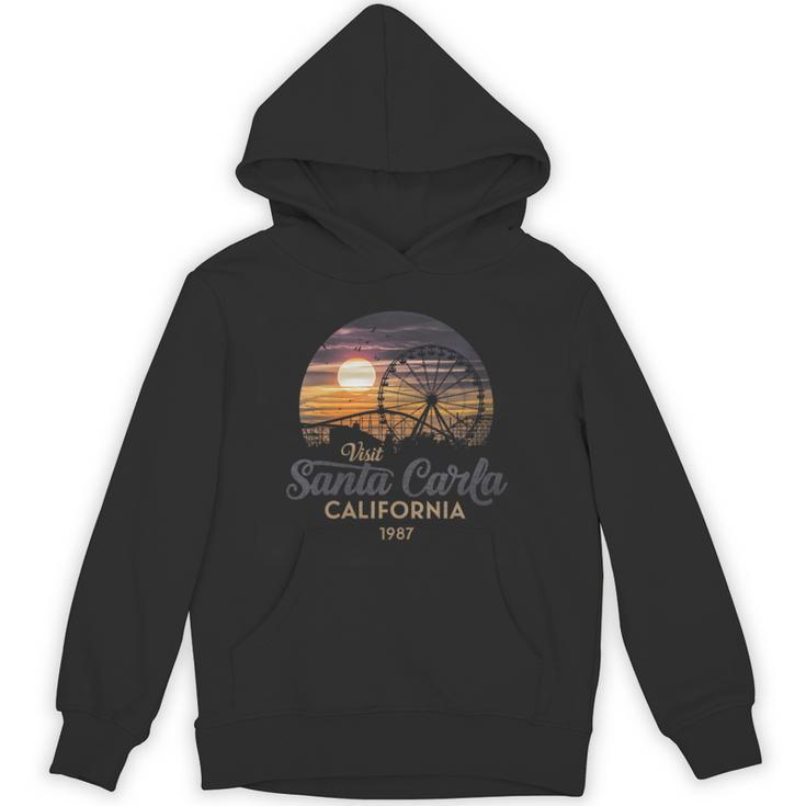 Santa Carla 1987 California Retro Sunset Nostalgia Unisex Hoodie