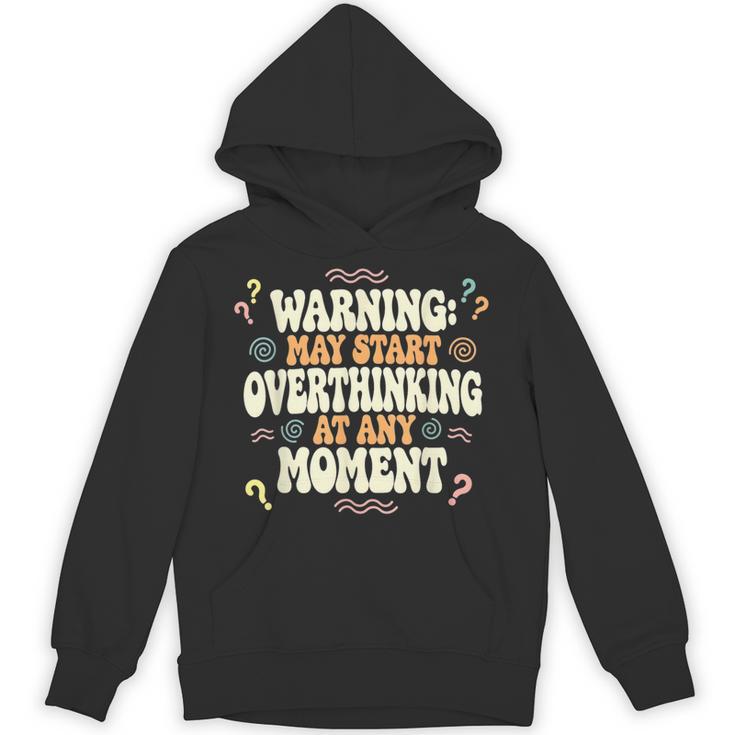 Sarcastic For Deep Thinkers Introverts Groovy Unisex Hoodie