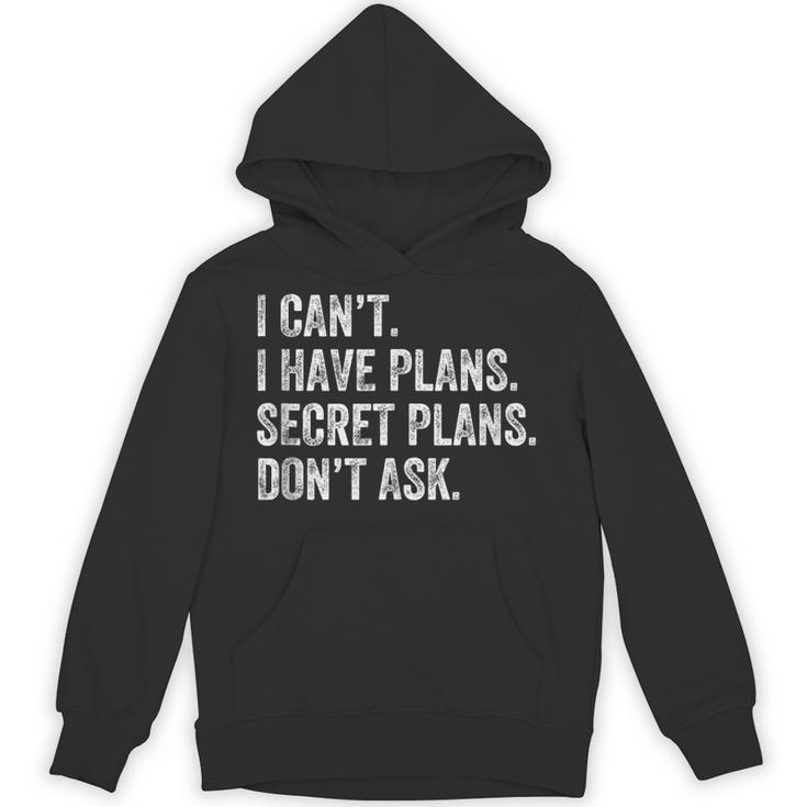 Sarcastic Mind Your Business Quote For Shy Introverts Unisex Hoodie