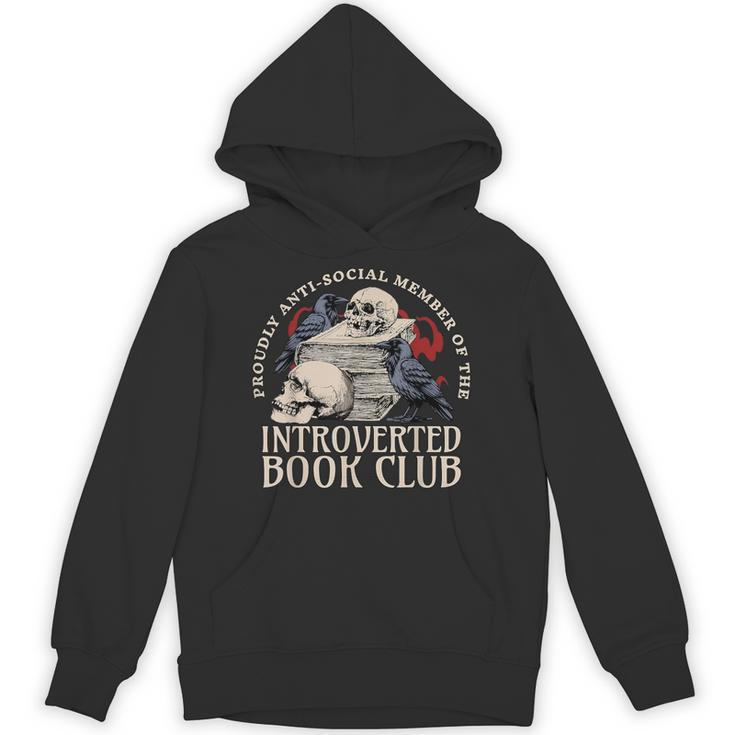 Sarcastic Proud Anti Social Member Of Introverted Book Club Unisex Hoodie