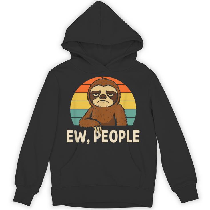 Sarcastic Sloth Introvert Anti Social Unisex Hoodie