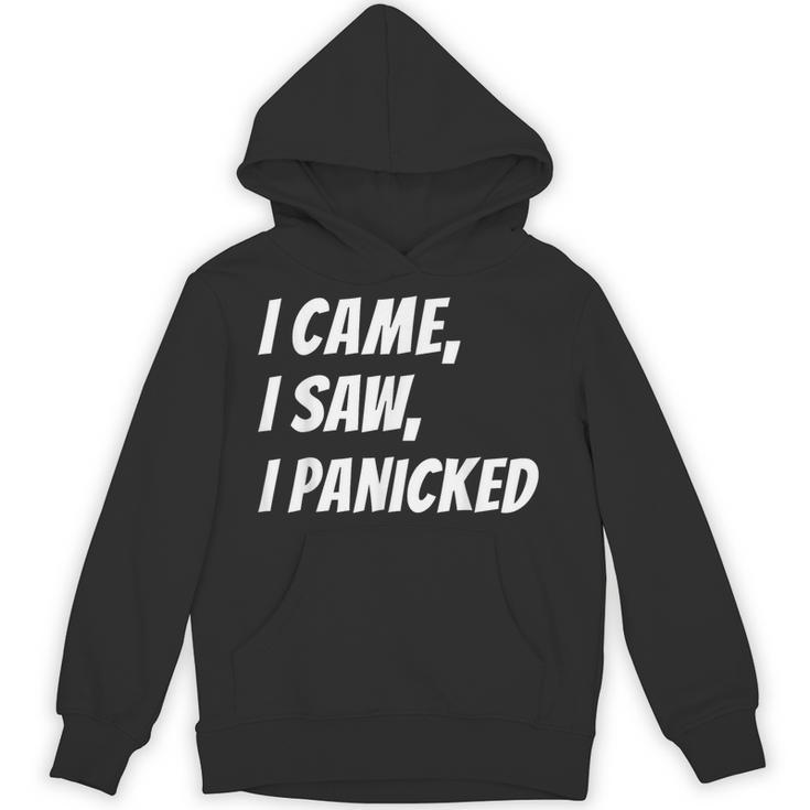 I Came I Saw Joke For Shy Type And Introverts Unisex Hoodie