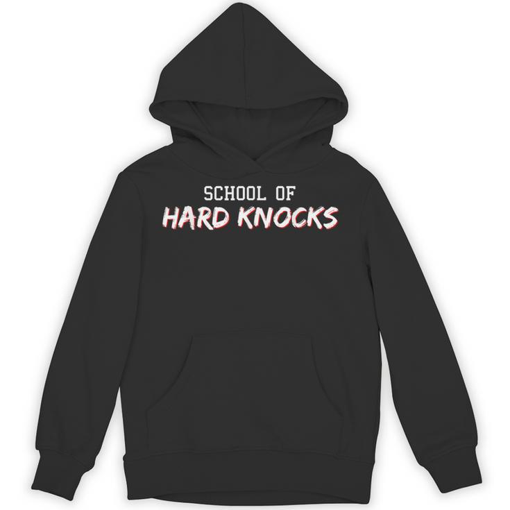 School Hard Knocks Humor Life Graduation Meme Joke Unisex Hoodie
