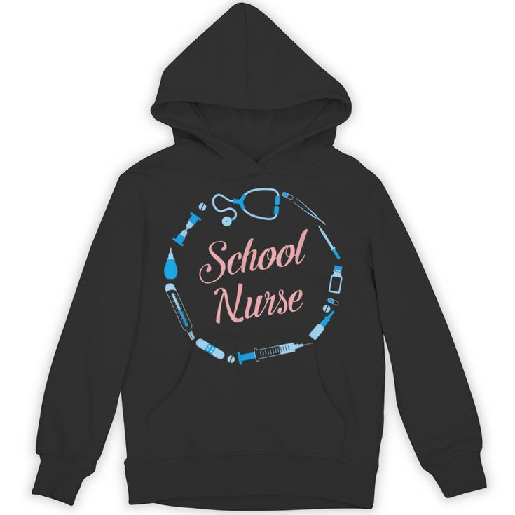 School Nurse Cute Adult Graduation Tshirt Nurses Fun Unisex Hoodie