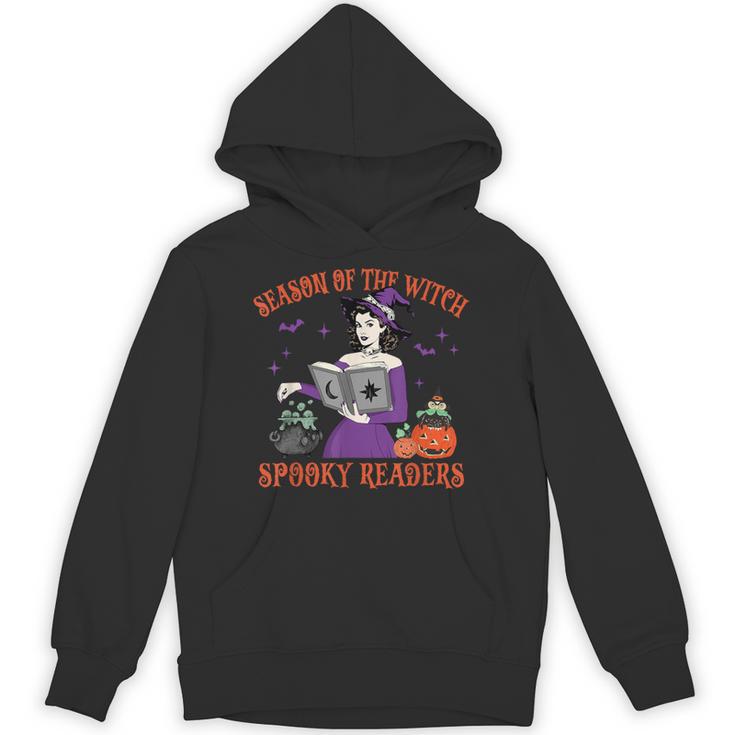 Season Of The Witch Spooky Readers Spell Book Hallowen Unisex Hoodie