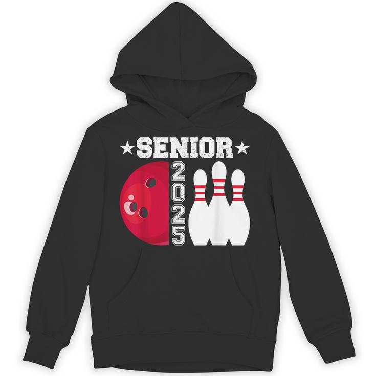 Senior 2025 Bowling Player Class Of 2025 Graduation Seniors Unisex Hoodie