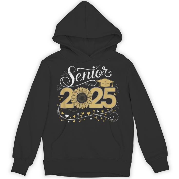 Senior 2025 Graduation Sunflower Class Of 2025 Unisex Hoodie