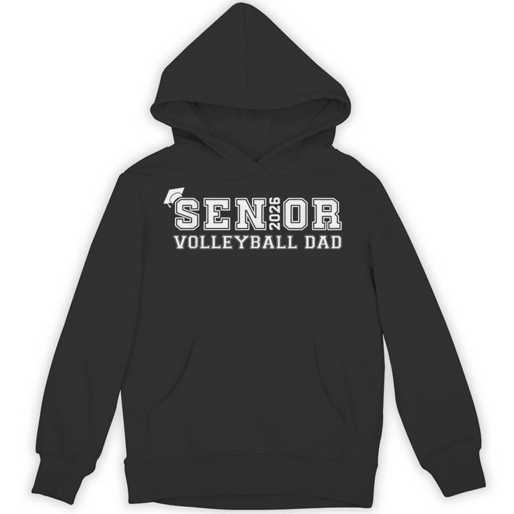 Senior 2026 Volleyball Dad Graduation Class Of 2026 Graduate Unisex Hoodie