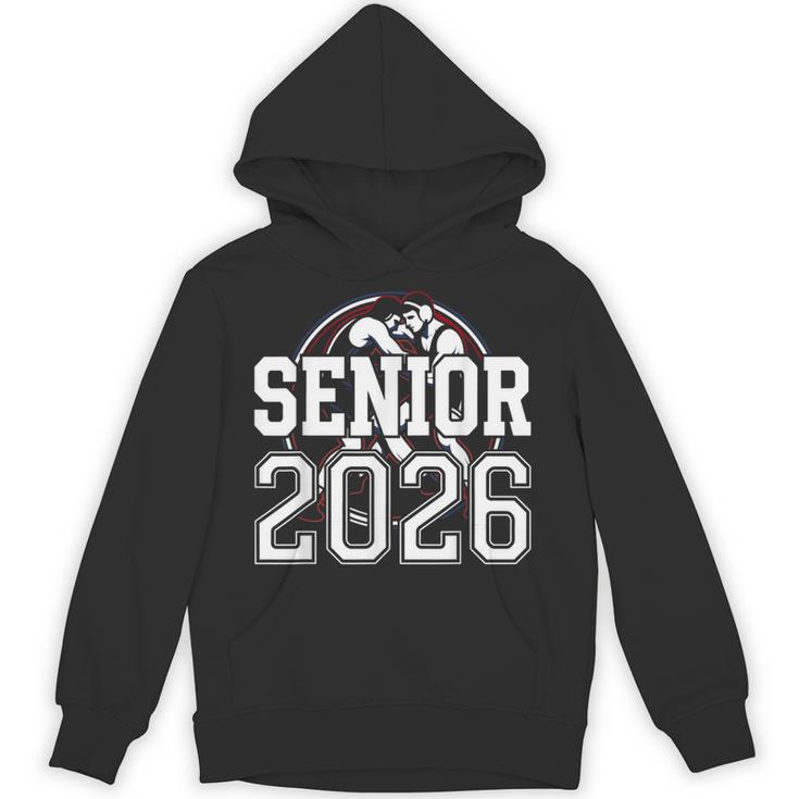 Senior 2026 Wrestling Class Of 2026 Wrestler Graduation Unisex Hoodie