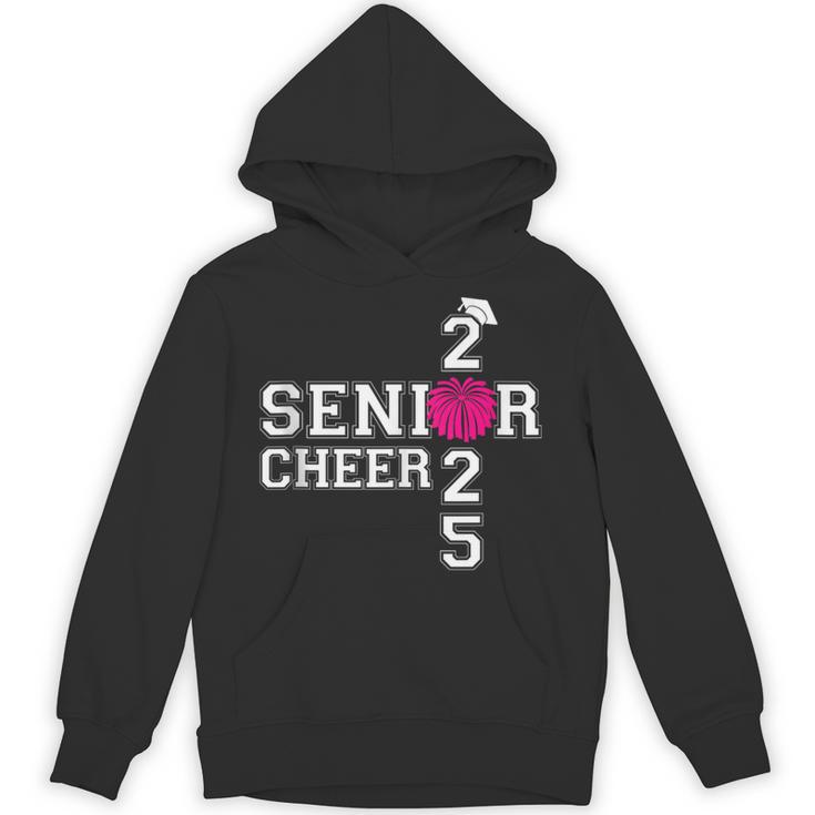 Senior Cheerleader Cheer Class Of 2025 Graduation Graduate Unisex Hoodie