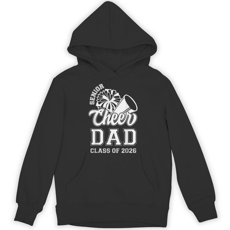 Senior Cheerleader Dad Cheer Class Of 2026 Graduation Men Unisex Hoodie