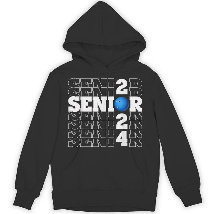 Senior Class Of 2024 Bowling First Day Of School Graduation Unisex Hoodie