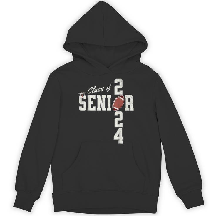 Senior Class Of 2024 Football Graduation Party Favors 2024 Unisex Hoodie