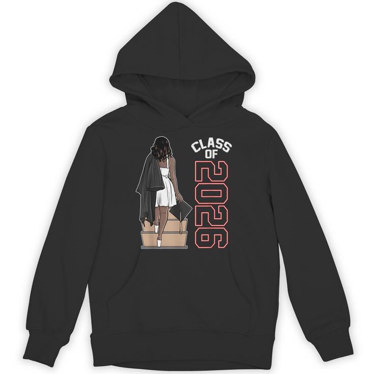 Senior Class Of 2026 Melanin Girl 2026 Graduation Unisex Hoodie