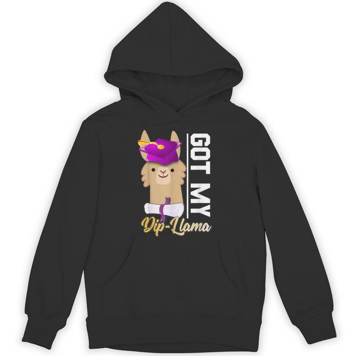 Senior Graduation TShirt 2019 Got My Diploma Llama Pun Shirt Unisex Hoodie