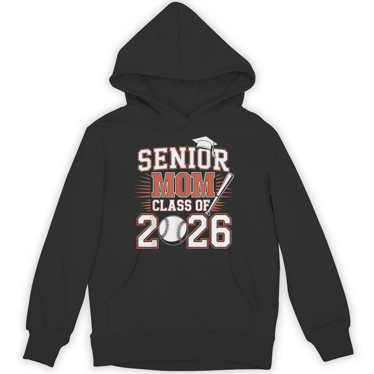 Senior Mom Class Of 2026 Graduate Baseball 2026 Graduation Unisex Hoodie