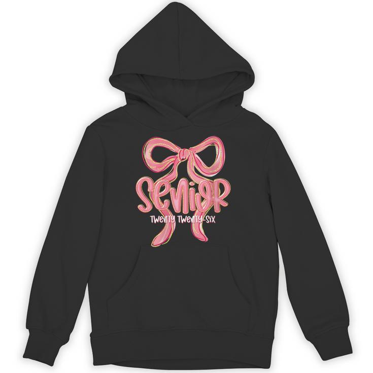 Senior Twenty Twenty-Six Coquette Graduation Class Of 2026 Unisex Hoodie