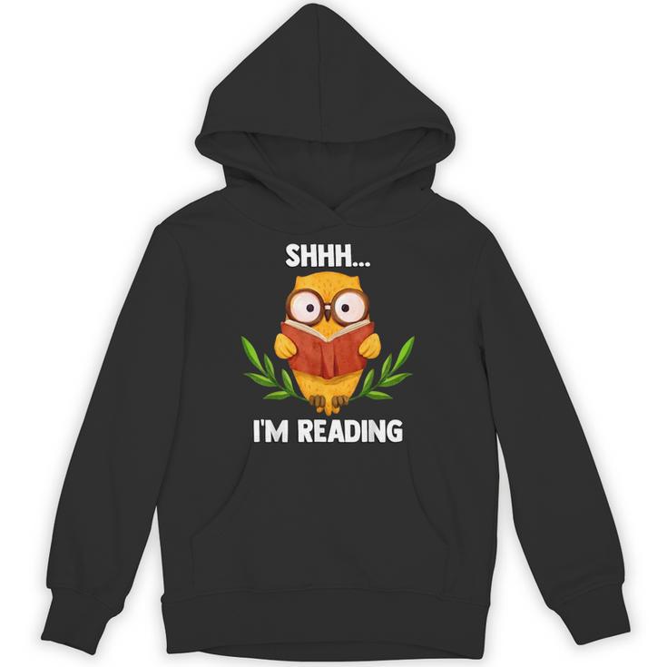 Shhh I'm Reading World Book Day Costume 2026 Kids Unisex Hoodie
