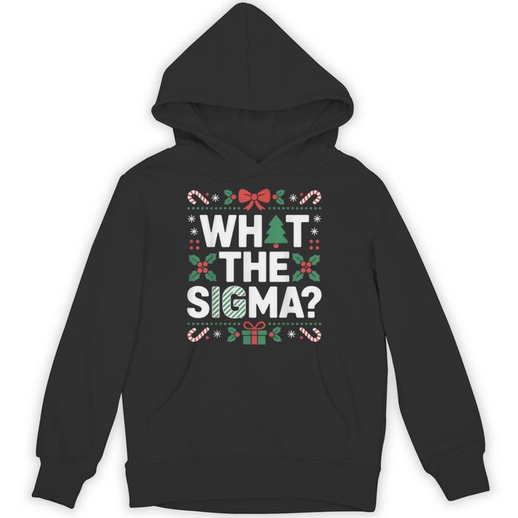 What The Sigma Christmas Party Outfit For Introverts Unisex Hoodie What The Sigma Christmas Party Outfit For Introverts Unisex Hoodie