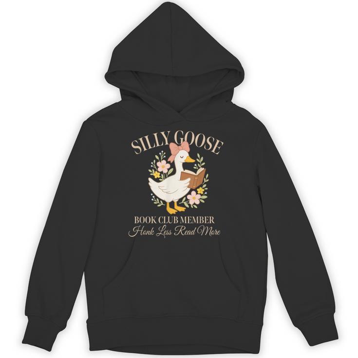 Silly Goose Book Club Member Reading Lover Unisex Hoodie