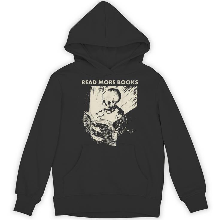 Skeleton Read More Books Unisex Hoodie