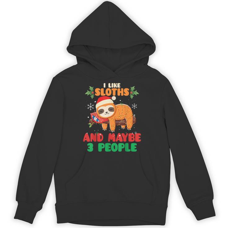 Sloth For Sloth Lover Men Women Kids Introverts Unisex Hoodie