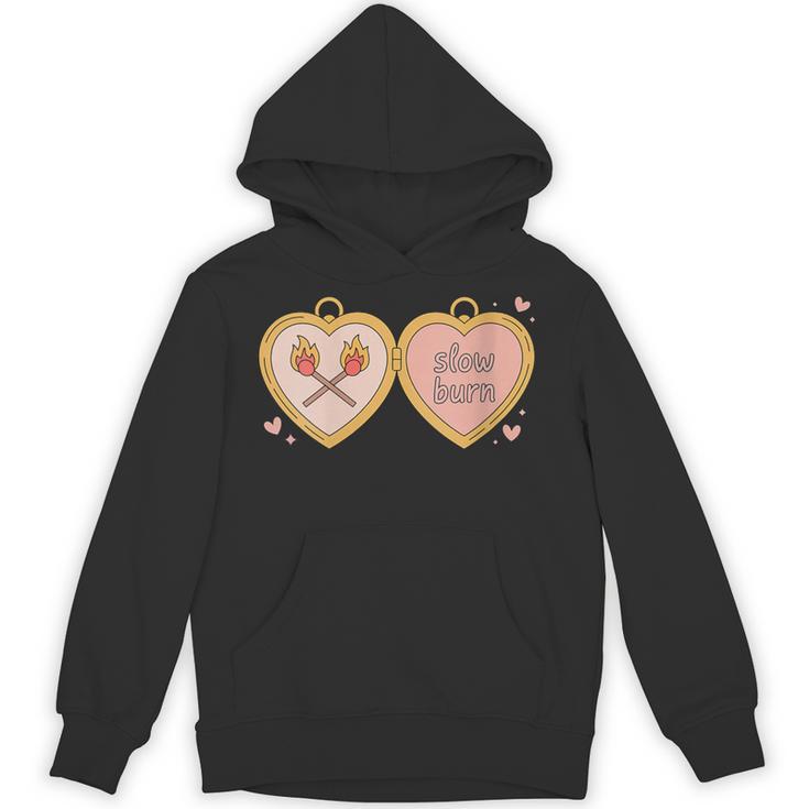 Slow Burn Romance Book Lover Tee Unisex Hoodie