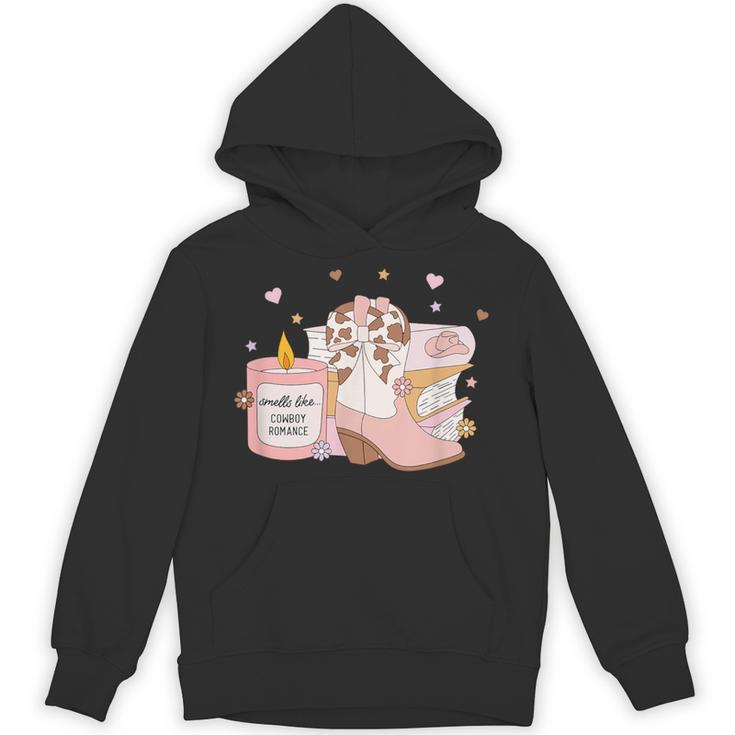 Smells Like Cowboy Romance Book Lover Unisex Hoodie