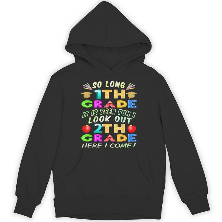 So Long 1st Grade 2nd Grade Here I Come Graduation 2022 Unisex Hoodie