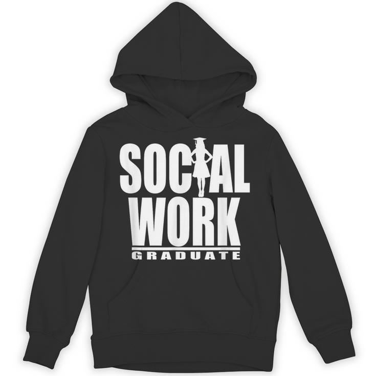 Social Work Graduate TShirt College Graduation Unisex Hoodie