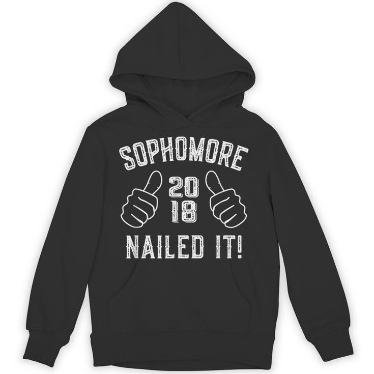 Sophomore Nailed It 2018 Graduation Unisex Hoodie