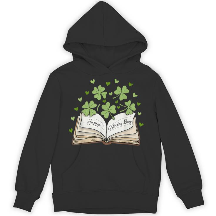 St Patricks Day Book Lover Librarian Reading Saint Pattys Unisex Hoodie