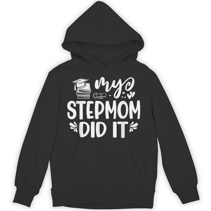 My Stepmom Did It Graduation Graduated Tie Dye Unisex Hoodie