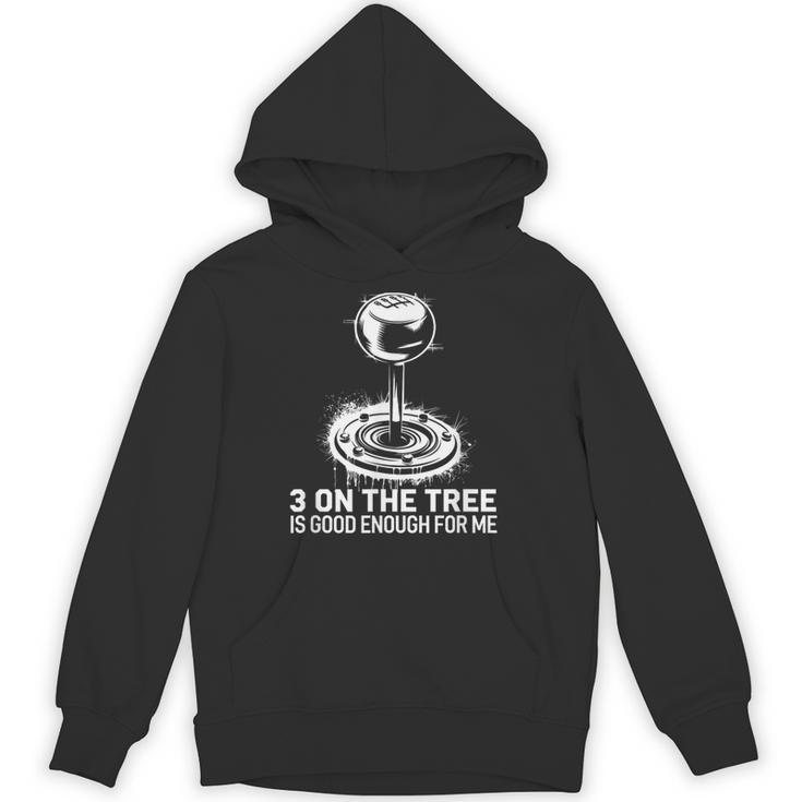 Stick Shift Nostalgia Column Shift Line Unisex Hoodie