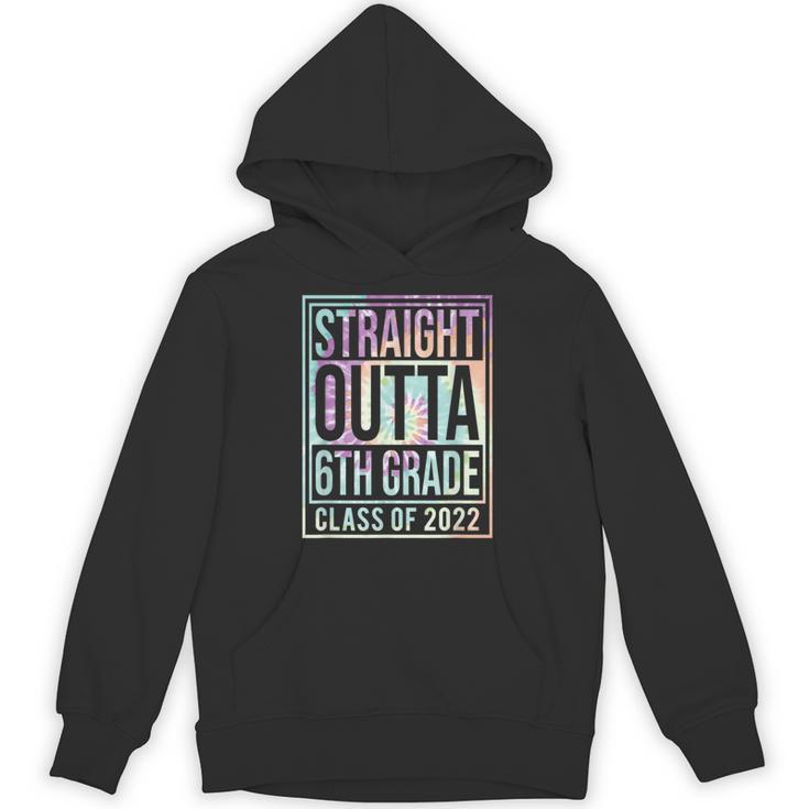 Straight Outta 6th Grade Class Of 2022 School Graduation Unisex Hoodie