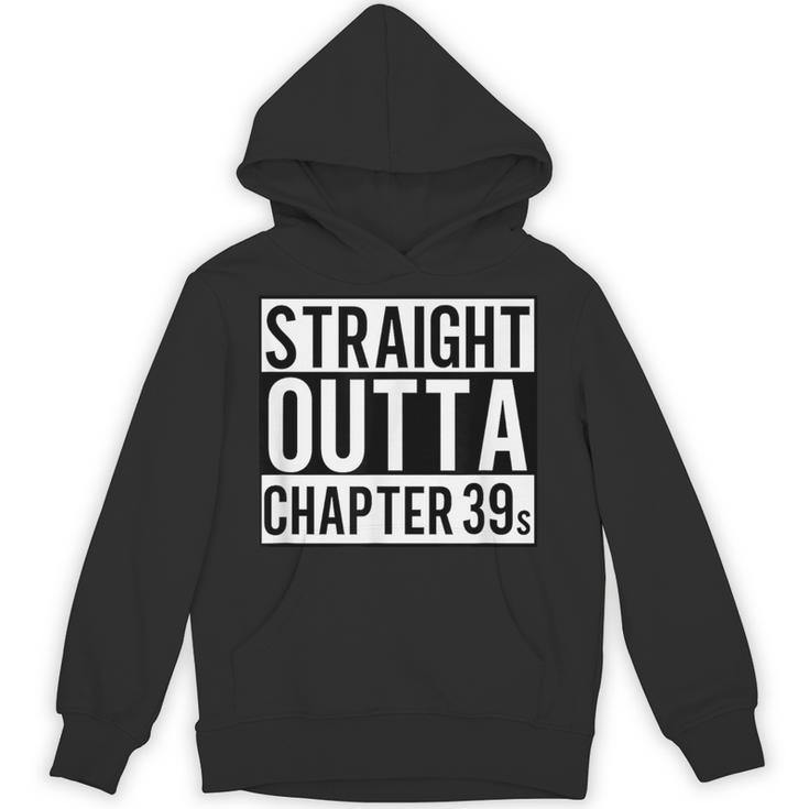 Straight Outta Chapter 39 Cute Book Lover Reader Unisex Hoodie