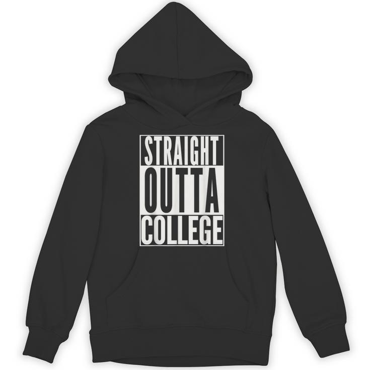 STRAIGHT OUTTA COLLEGE Graduation 2019 Her Him Women Unisex Hoodie