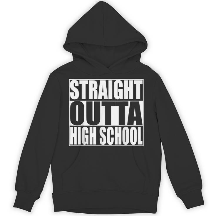 Straight Outta High School Graduation T-Shirt Unisex Hoodie