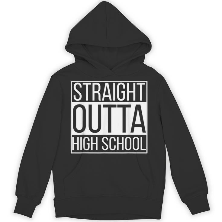 Straight Outta High School Senior Graduation Unisex Hoodie