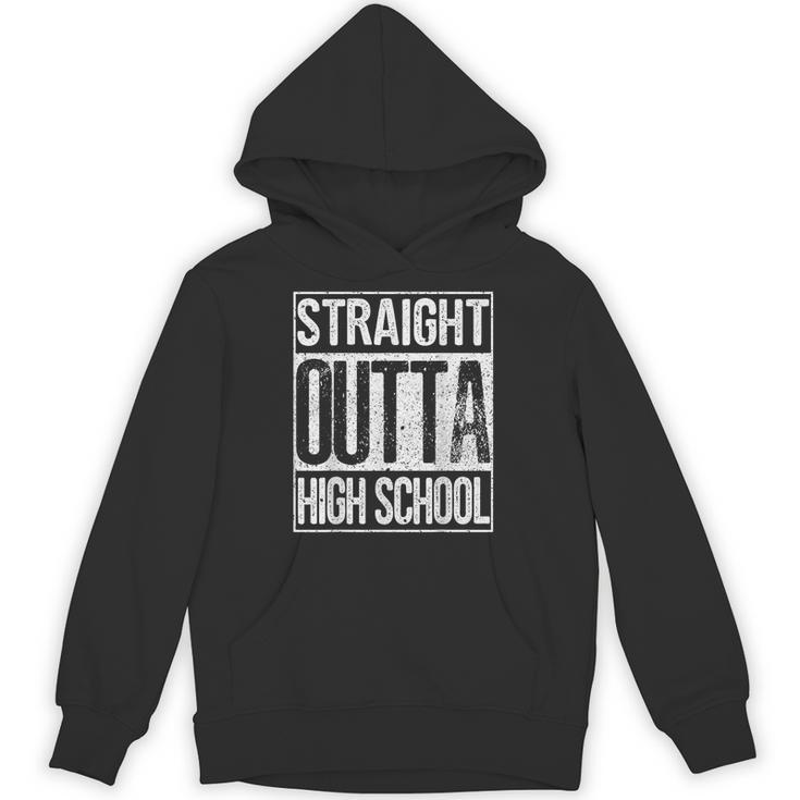 Straight Outta High School Shirt Graduation Idea Unisex Hoodie