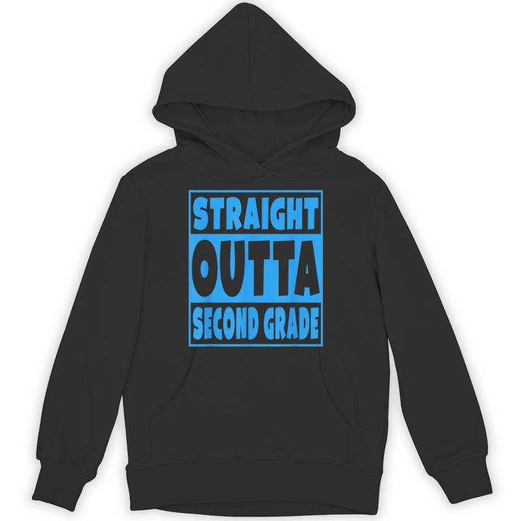 Straight Outta Second Grade Graduation Class Unisex Hoodie