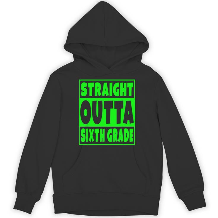 Straight Outta Sixth Grade Graduation Class Unisex Hoodie