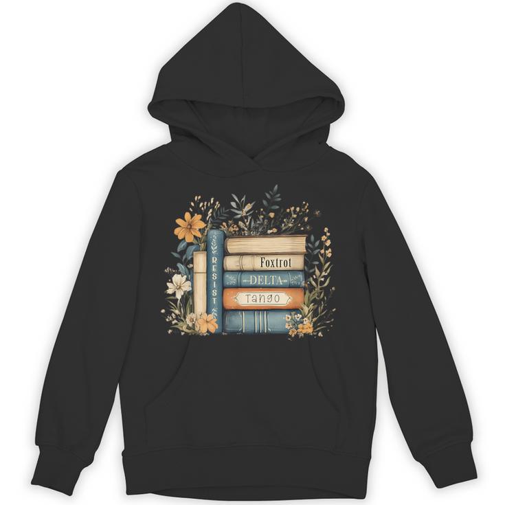 Subtle Book Anti Trump Women Book Loves Retro Unisex Hoodie