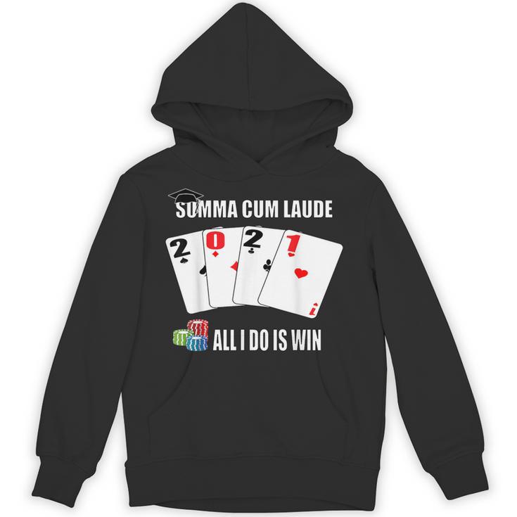 Summa Cum Laude Class Of 2021 Graduate Win Senior Graduation Unisex Hoodie