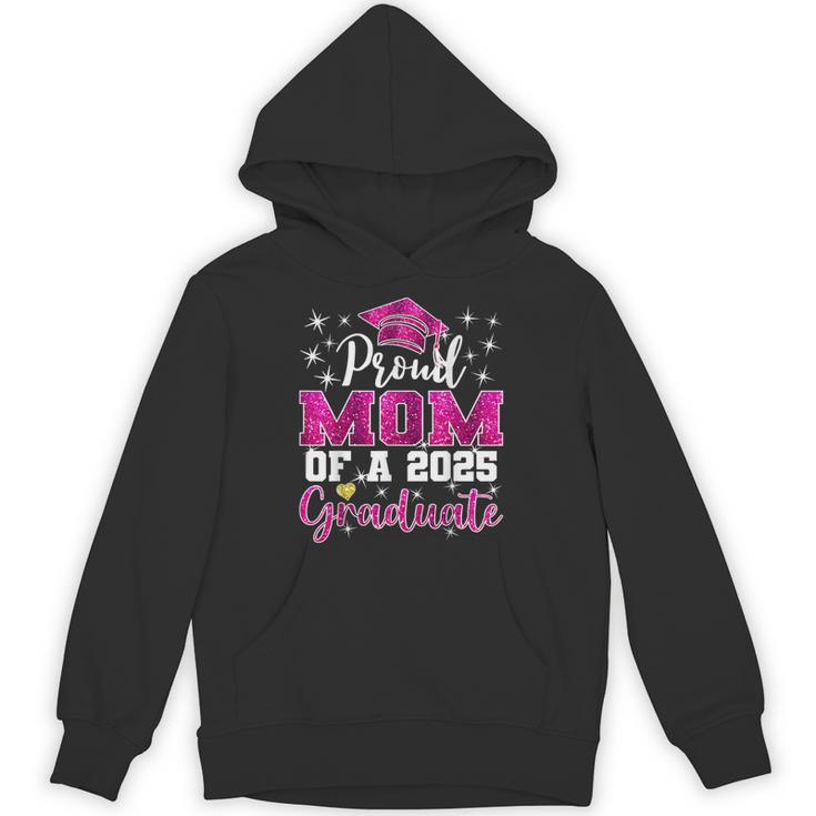 Super Proud Mom Of 2025 Graduate Senior Graduation Family Unisex Hoodie