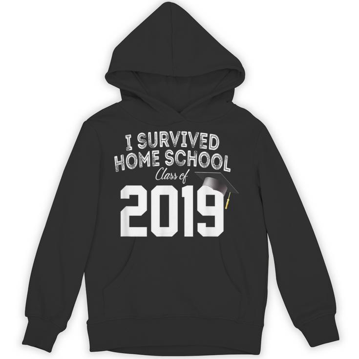 I Survived Home School Class Of 2019 Graduation t Shirt Unisex Hoodie