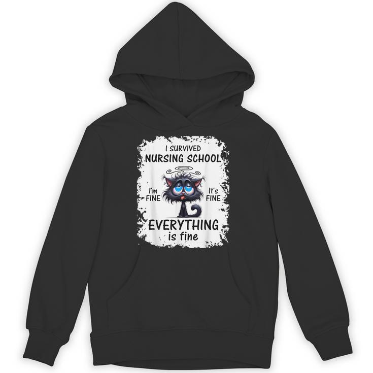 I Survived Nursing School Graduation 2025 Unisex Hoodie